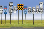 road signs